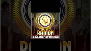 Ramon Magsaysay Award 2025 #currentnews #currentevents #currentaffairs2025