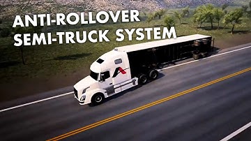 Anti-rollover semi-truck system from Axicle Engineering