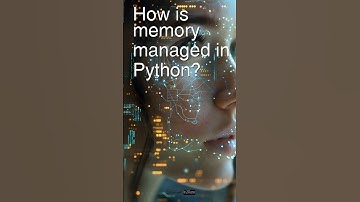 Today’s Question: How is memory managed in #python ? #interviewprep #datascience #pythonprogramming
