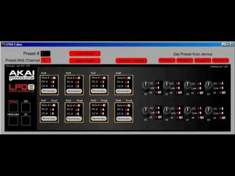 Akai Pro LPD8: Обзор