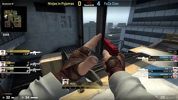 CSGO NiP vs FaZe | f0rest POV | Vertigo