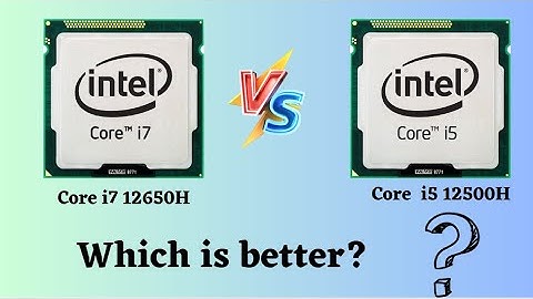 i7 12650H vs i5 12500H: Which Gaming CPU is Right for YOU?