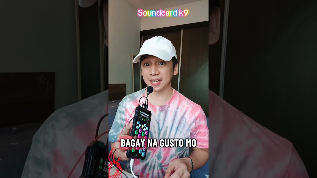 Must have Portable Digital SOUNDCARD K9 🎤😲