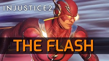 Injustice 2 - The Flash Moveset w. Inputs [Basic]