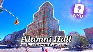 A Tour of NYU's MOST EXPENSIVE Dorm | Alumni Hall