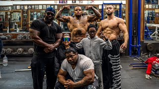 LEG DAY AT THE MOST DANGEROUS GYM IN AMERICA|WE'RE BACK
