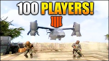 BO4 BLACKOUT 100 PLAYERS LEAK! New Maps, Weapons, Gamemodes, Specialists & More! (BO4)