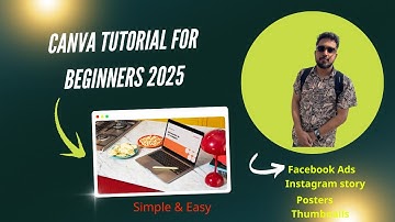Canva Tutorial for Beginners 2025 | Create Stunning Designs in Minutes (Step-by-Step Guide)