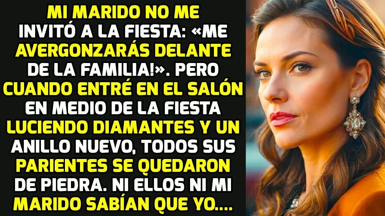 Mi Marido No Me Invitó A La Fiesta： «Me Avergonzarás Delante De La Familia!»  Pero Yo HISTORIAS