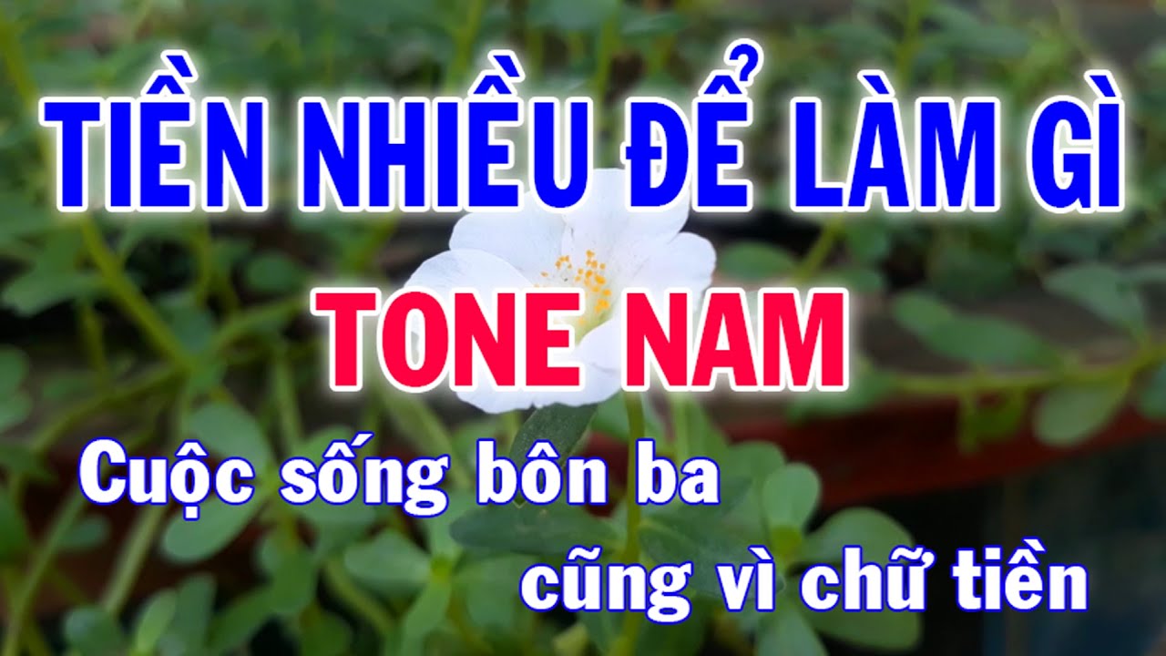 karaoke tiền nhiều để làm gì