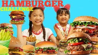 HAMBURGER CHALLENGE Fastfood Naming Game! HAPPY MOTHER'S DAY MOMMIES!! screenshot 3