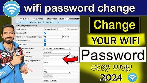 wifi ka password kaise change kare | wifi ka password kaise change kare 2024 | wifi password change