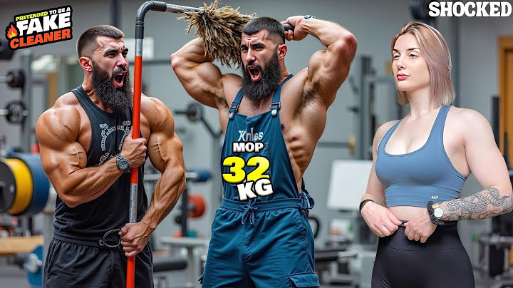ELITE Powerlifter ANATOLY Use 32kg Mop in a GYM Pretended to be a CLEANER #2