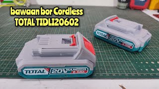Information Tes Baterai TOTAL 5 Cell 20v bawaan bor Cordless TIDLI20602 p20s News