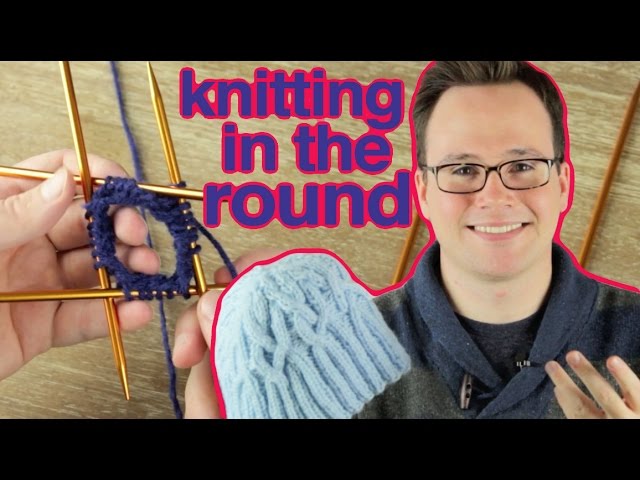 Knit With DPNs (Double Pointed Needles) 