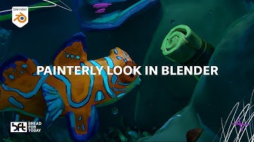 THIS Painterly Brushstroke Method in Blender Is FREE & EASY