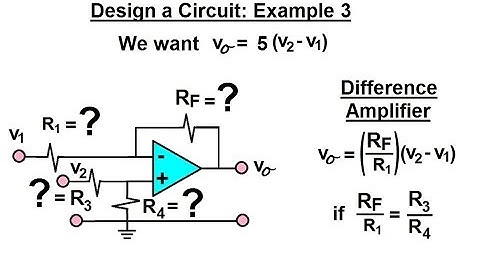 Electrical Engineering: Ch 5: Operational Amp (19 of 28) Design a Circuit: Example 3