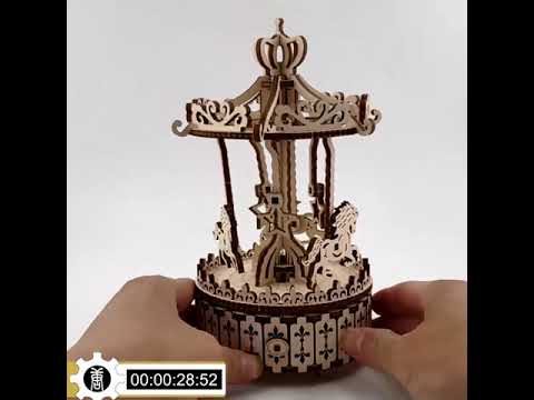 3D Puzzle Carousel