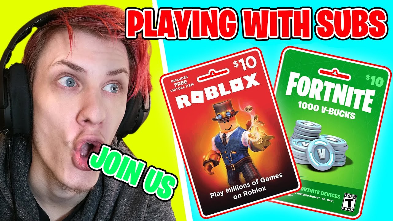 Gifting Skins And V Bucks Giveaway Fortnite Live Stream Playing With Subs Robux Giveaway Youtube - gifting robux live