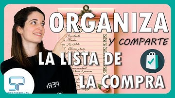 📱🍽️ Aplicación para ORGANIZAR tu LISTA de la compra 🛒