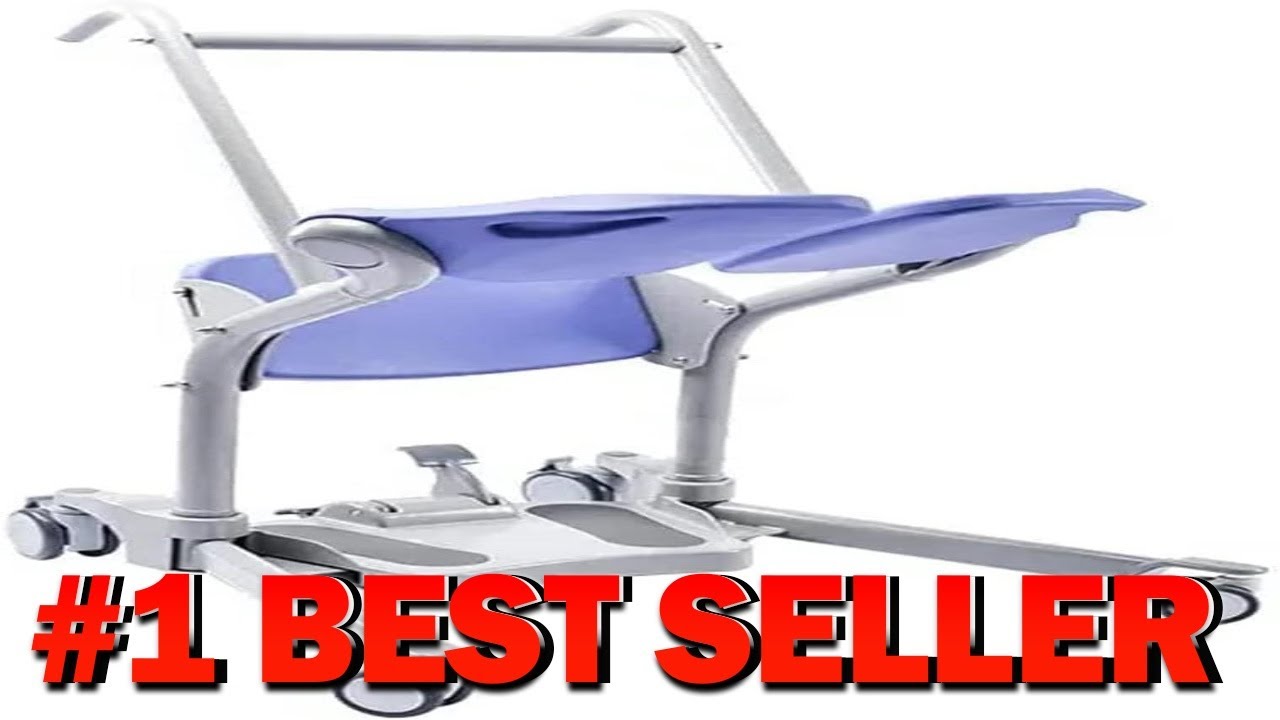 Helsevesen Manual Standing Transfer Aid with Adjustable Legs Stand Assist Patient Lift - B082PVR2SK