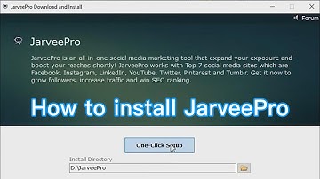 How to Download and Install JarveePro?