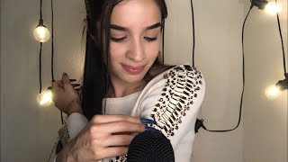 ASMR | Fast & Aggressive Fabric Scratching (long nails)