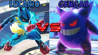 Pokken tournament DX - Lucario vs Gengar