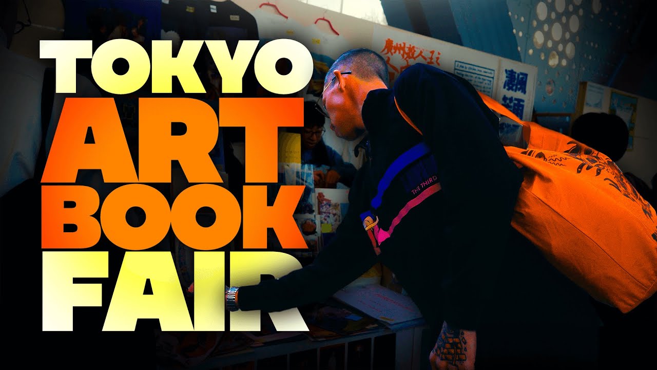 Checking out all the AMAZING Art at the Tokyo Art Book Fair! - YouTube