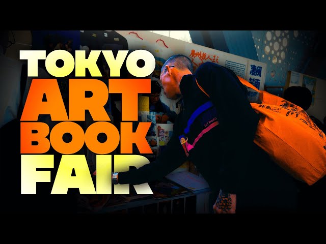 Checking out all the AMAZING Art at the Tokyo Art Book Fair! - YouTube
