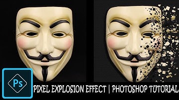 🆕Photoshop tutorial video: Dispersion Effect Photoshop Fast |Photoshop Splatter |Dispersion Effect