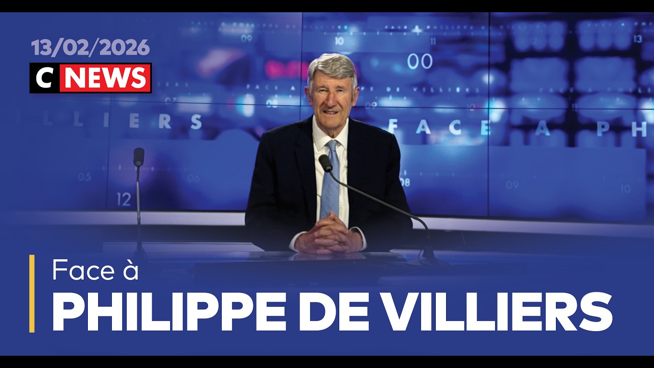 Face à Philippe de Villiers / 13 février 2026 (CNews)