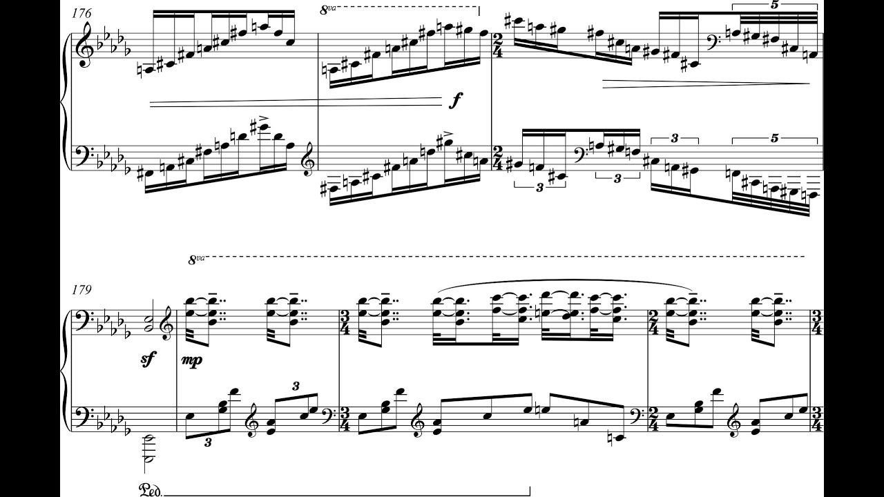 Andreas Foivos Apostolou - Collage for Piano (2010/2016) [Score-Video]