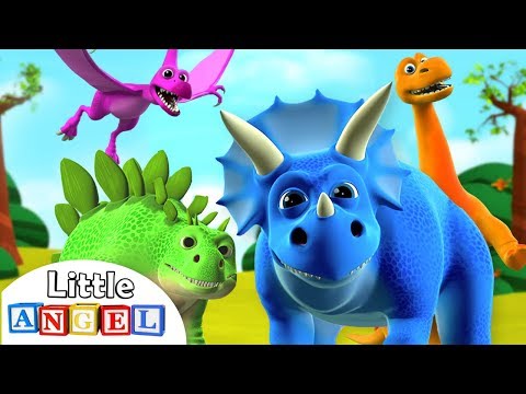 La Chanson Des Dinosaures - Les Dinosaures Chanson - Comptines en Français