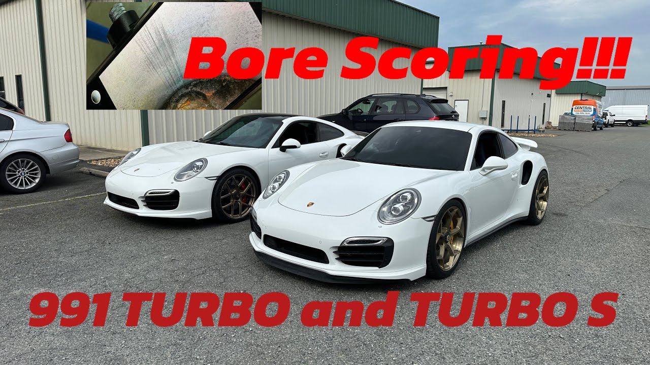 Cylinder bore scoring on Porsche 911 991 Turbo S | Alusil Bores on M1A ...