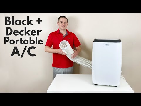 How To Install Portable Air Conditioner Black + Decker UNBOXING AND REVIEW  