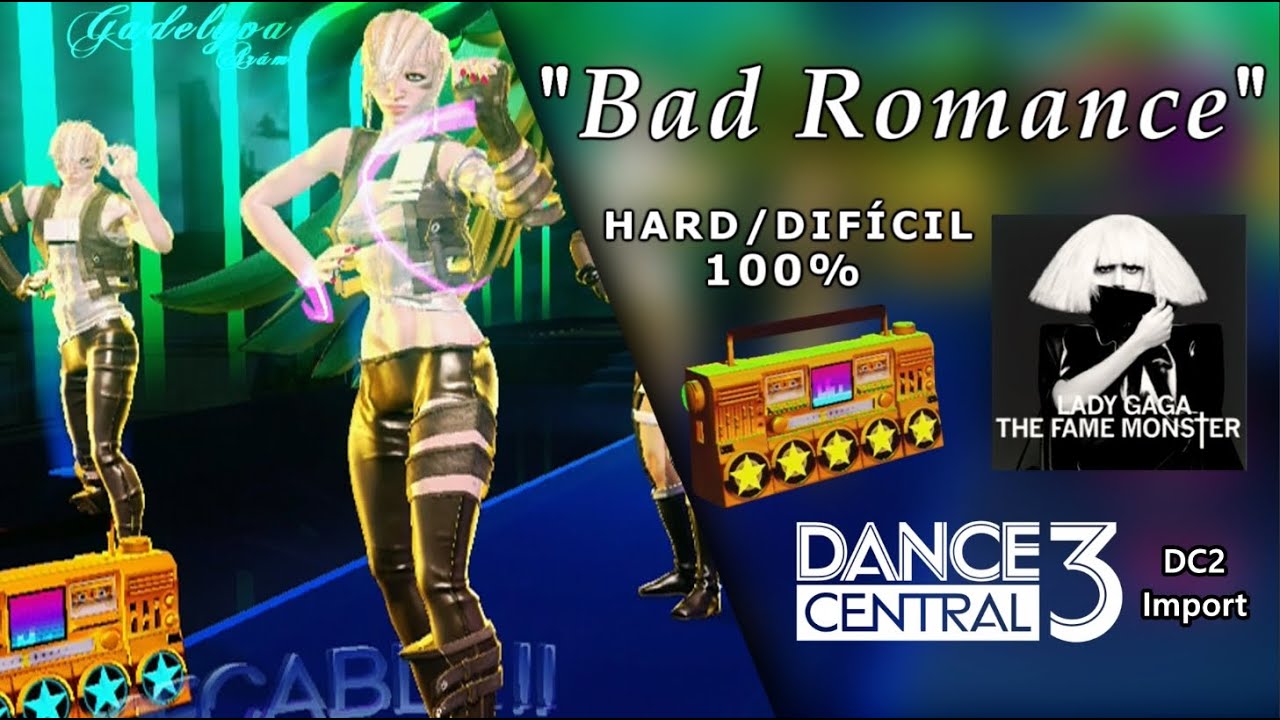 Bad Romance - Dance Central 3 | on Hard (100% Gold Stars)