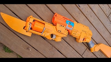 Nerf sledgefire MOD with Mega bullet
