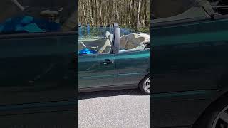Ich liebe den Geruch von Carnuba Wachs am Morgen. #automobile #vw #golfcabrio #Oldtimer #youngtimer