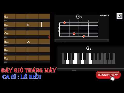 Video ( HỢP ÂM CHUẨN ) BÂY GIỜ THÁNG MẤY CA SĨ LÊ HIẾU - youtube