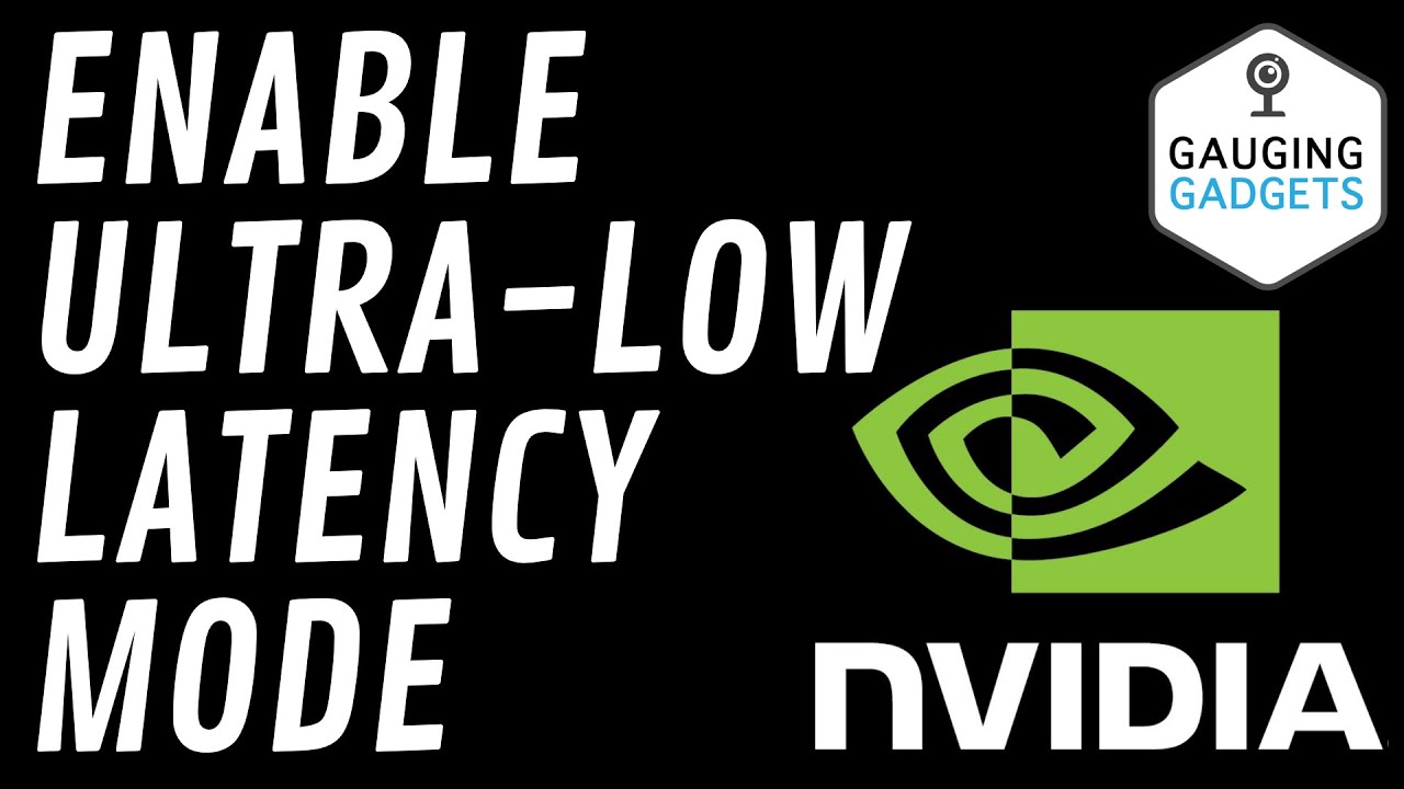 How To Enable Ultra Low Latency Mode In Nvidia Settings New Nvidia Driver Feature Update Youtube