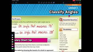 7-1 Classify Angles Video