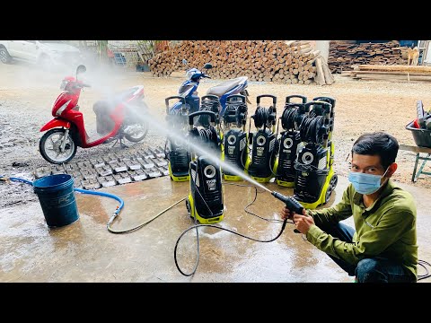 Video Máy rửa xe Ryobi 2400w| Hàng Nội Địa Úc | ☎️0382003453 - youtube