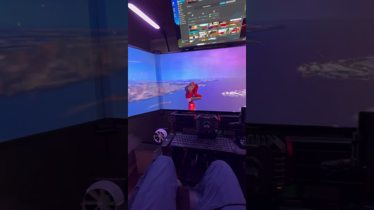 В какие ещё игры вы играете на своём симуляторе?