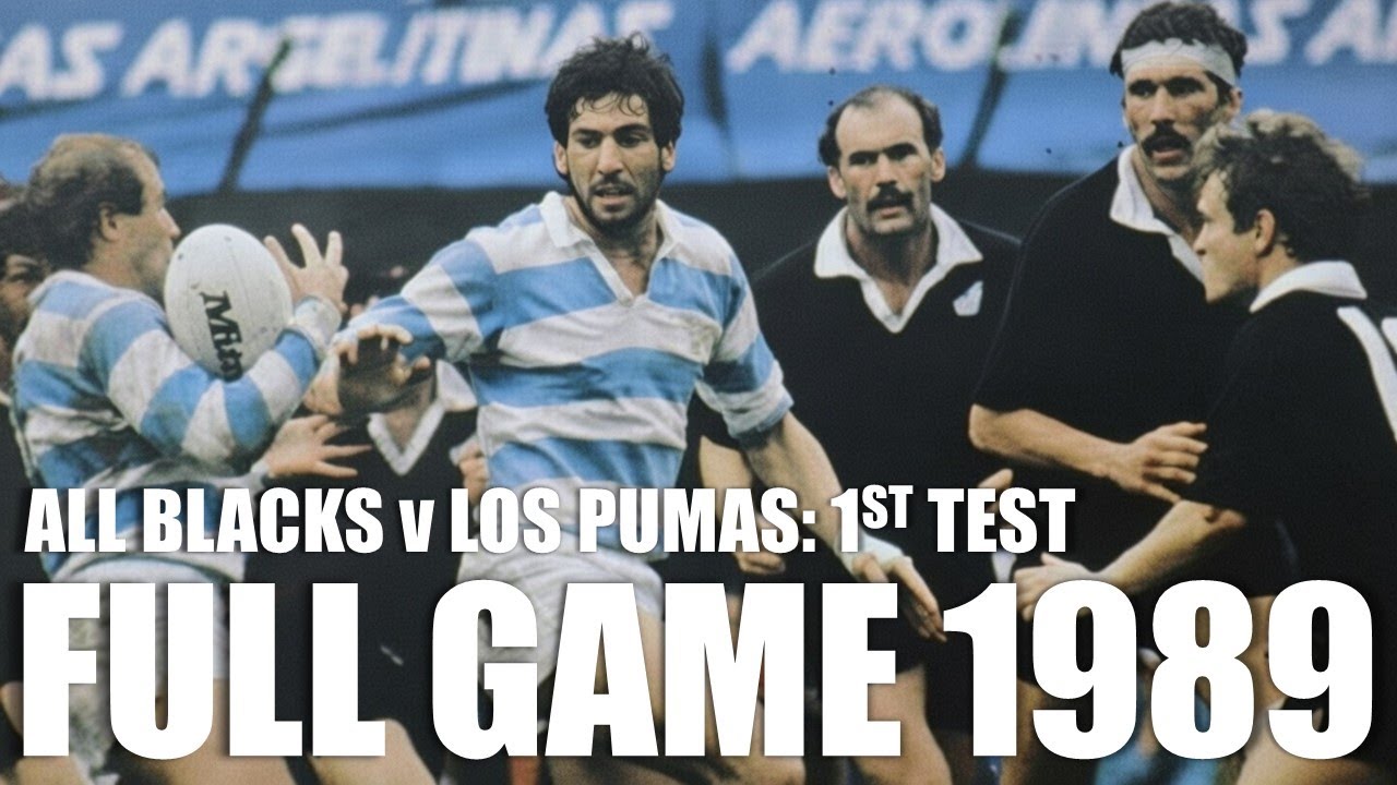 New Zealand v Argentina | 1989 | Test 1 | Full Game