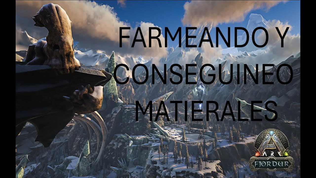 ARK - UNIVERSO COMO ME DUELE #3 Nuevos animales y dia de farmear balas y tranquilizantes