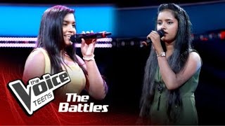 The battles : Kavindya lakmuthu v aksha sandali | payana ira pana kale | the voice teens srilanka