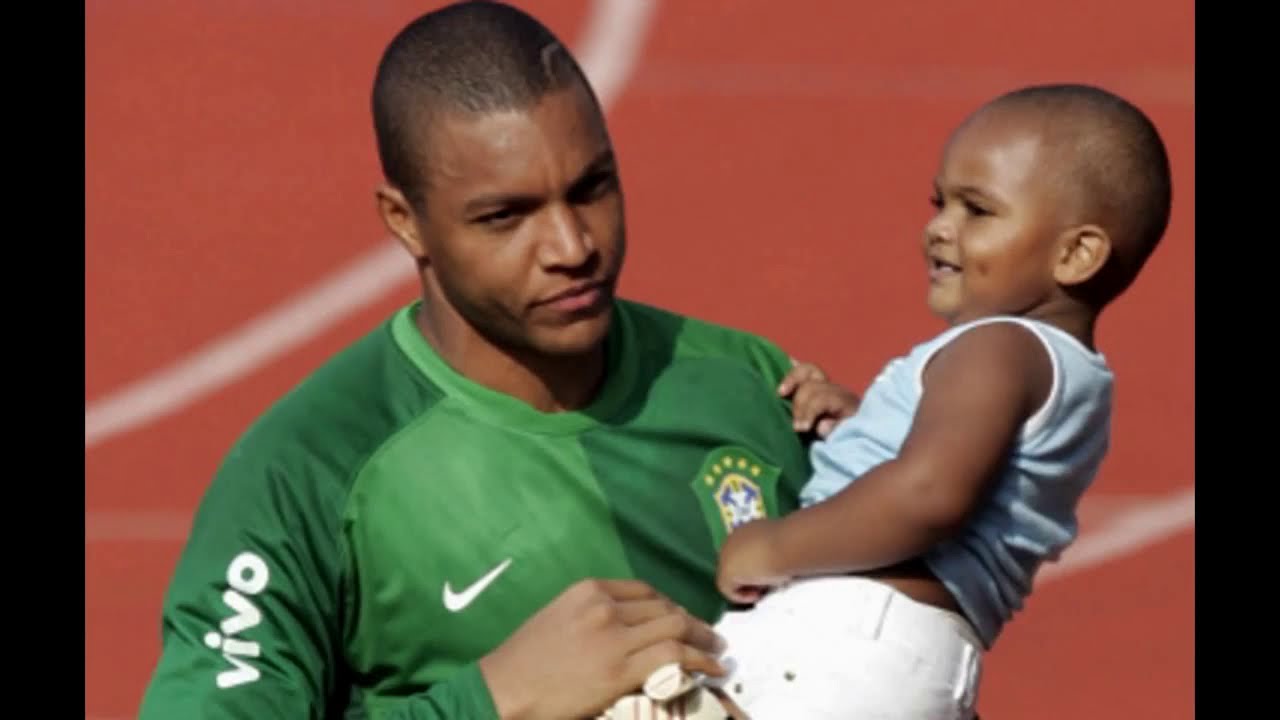 Nelson Dida and his wife and children