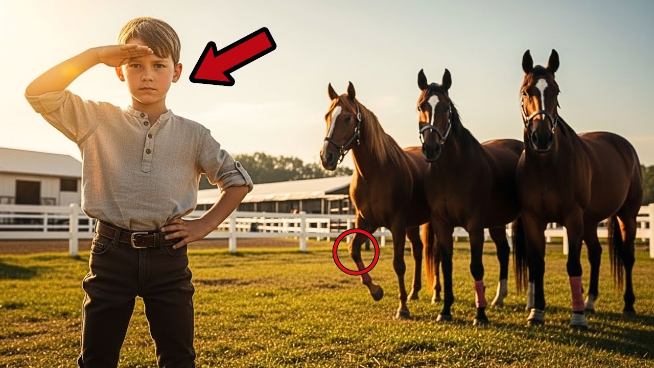 Hacendado Rechaza 3 Caballos Cojos En Subasta, Niño Los Adopta Todos.. Lo Que Hace Cambia Todo