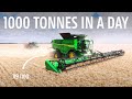 Can the x9 harvest 1000 tonnes in one day john deere harvest x episode 1